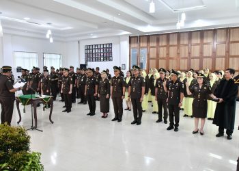 Kajati Jambi Lantik 11 Pejabat Baru, Tekankan Profesionalisme Dan Integritas