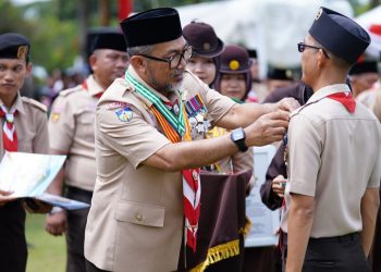 Sekda Sudirman Tekankan Peran Strategis Pramuka dalam Pembentukan Karakter Pemuda