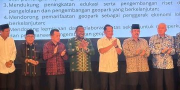 Hadiri Indonesia’s Geopark Leader Forum, Al Haris Tegaskan Komitmen Jambi dalam Pengembangan Geopark