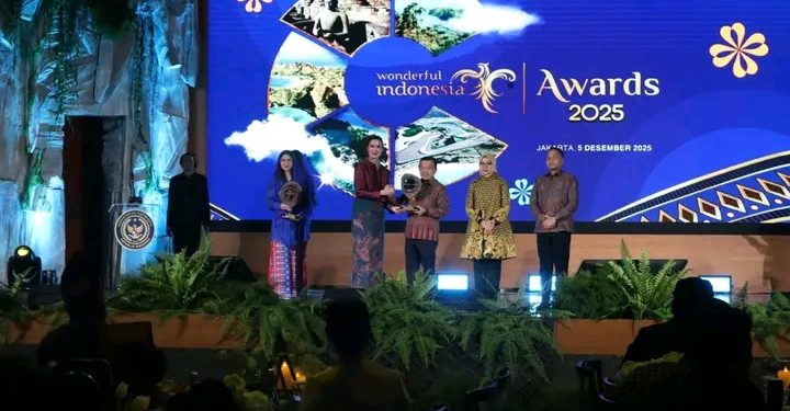 Wonderful Indonesia Award 2025, Gubernur Al Haris Raih Most Inspiring Tourism Leader