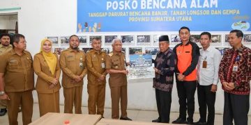 Sumut – Jambi Bersatu Tangani Bencana: Wagub Sani Bawa Dana Rp. 550 Juta dan 10 Ton Beras Ke Medan