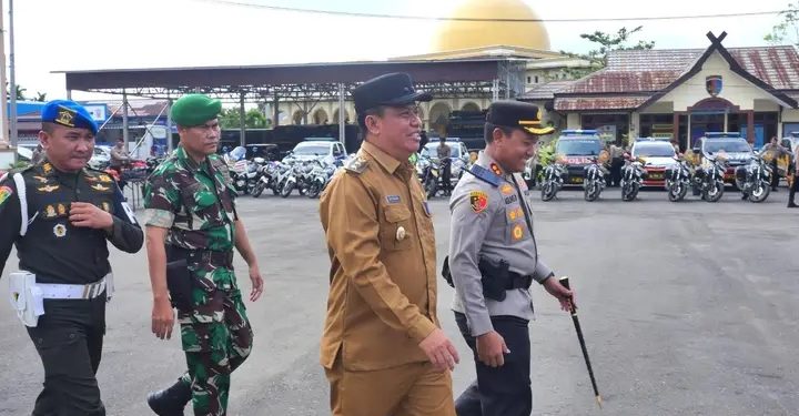 Sinergi Pemda dan Polri, Operasi Lilin 2025 Siap Jaga Keamanan Nataru di Tanjung Jabung Barat