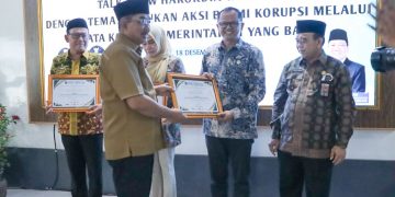 Dua Tahun Berturut-turut, Setwan Tanjabbar Raih Peringkat Tiga Besar Nilai Capaian Evaluasi SAKIP 2025