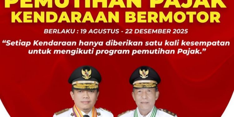 Program Pemutihan Pajak Kendaraan Disambut Antusias, Gubernur Al Haris Ucapkan Terima Kasih kepada Masyarakat