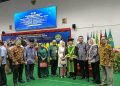 Wabup Katamso Hadiri Pengukuhan Profesor Putra Asal Tanjab Barat di Universitas Riau