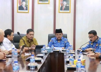 Bupati Anwar Sadat Pimpin Rakor Pembangunan Jargas Rumah Tangga di Tanjab Barat