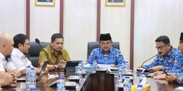 Bupati Anwar Sadat Pimpin Rakor Pembangunan Jargas Rumah Tangga di Tanjab Barat