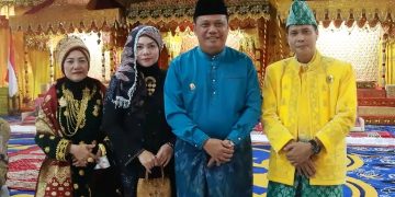 Wabup Katamso Hadiri Penganugerahan Gelar Adat Melayu Kepada Unsur Forkopimda Provinsi Jambi