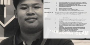 Konfercab ke-41 HMI Cabang Jambi Pending, LAPMI HMI Cabang Jambi Pesan Jaga Stabilitas Organisasi