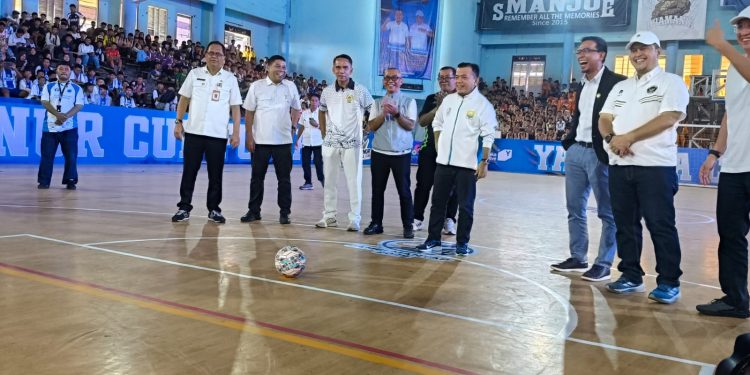 Al Haris Buka Gubernur Cup Futsal HUT ke-69 Provinsi Jambi 