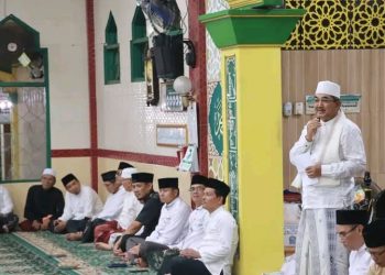 Pererat Silaturahmi, Pemkab Tanjab Barat dan UNJA Peringati Nuzulul Qur’an di Masjid Raya Al-Muttaqin