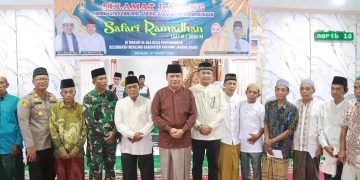 Pemkab Tanjab Barat Gelar Safari Ramadan di Masjid Al-ULA Desa Penyabungan Kecamatan Merlung