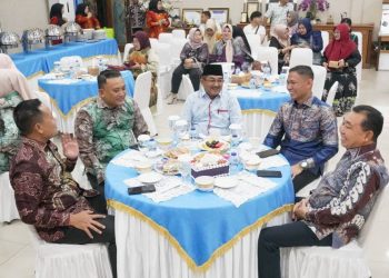 Ketua DPRD Tanjabbar Hadiri Penyambutan Dandim 0419/Tanjab dan Pisah Sambut Kapolres Tanjabbar