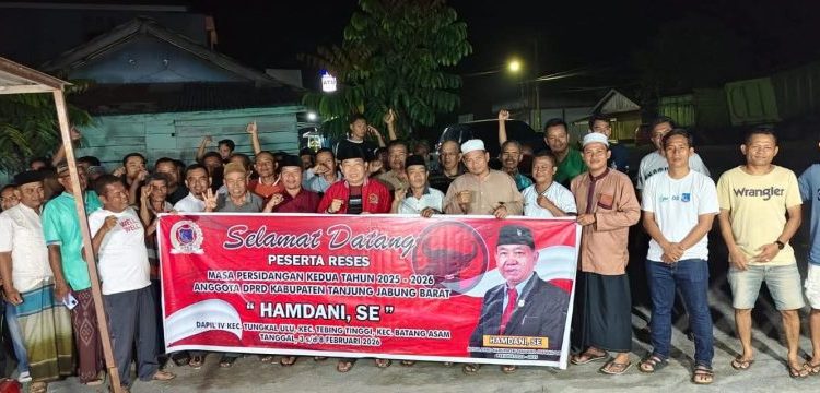 Hamdani Tampung Aspirasi Masyarakat Dapil IV di Reses Masa Tahun sidang 2025-2026