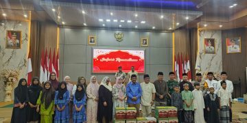 Safari Ramadhan, SKK Migas – PetroChina Santuni Anak Yatim di Tanjab Barat
