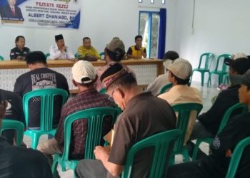 Albert Chaniago DPRD Tanjab Barat Reses Tampung Aspirasi Masyarakat Suak Labu