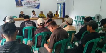 Albert Chaniago DPRD Tanjab Barat Reses Tampung Aspirasi Masyarakat Suak Labu