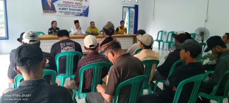 Albert Chaniago DPRD Tanjab Barat Reses Tampung Aspirasi Masyarakat Suak Labu