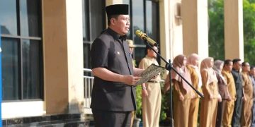 Wabup Katamso Tekankan Sinergi dan Kinerja ASN dalam Apel Gabungan