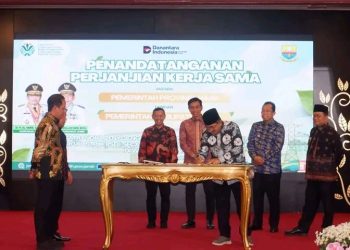 Bupati Anwar Sadat Hadiri Penandatanganan PSEL, Dorong Sampah Jadi Energi Listrik di Jambi Raya