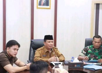 Wabup Katamso Pimpin Rapat Audiensi Percepatan Pembangunan Gerai KDKMP Tanjung Jabung Barat