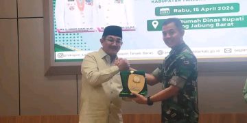 Bupati Anwar Sadat Sambut Kunjungan Danrem 042/Gapu, Perkuat Sinergi TNI dan Pemda