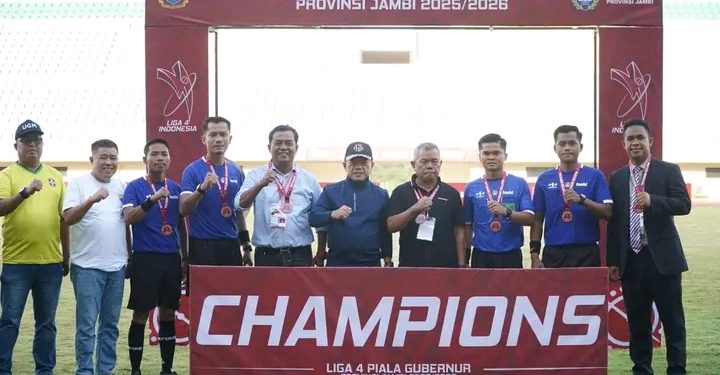 Gubernur Al Haris Dukung Liga 4 Digelar di Stadion Swarna Bhumi, Persebri Wakili Jambi ke Tingkat Nasional