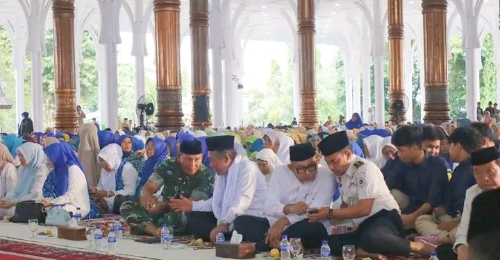 Wagub Sani Ajak Perkuat Ukhuwah dan Sinergi Umat dalam Tabligh Akbar Pemprov bersama BKMT Provinsi Jambi