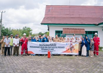 Tingkatkan Kewaspadaan, PEP Jambi Bersama Damkar Kabupaten Batang Hari Bekali Warga Hadapi Risiko Kebakaran   