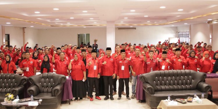 Mantapkan Mesin Partai, DPC PDI Perjuangan Tanjab Barat Gelar Musyawarah Anak Cabang 