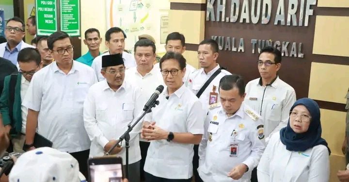 Bupati Anwar Sadat Sambut dan Apresiasi Kunjungan Menteri Kesehatan dan Gubernur Jambi ke RSUD KH Daud Arif