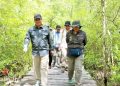 Wabup Katamso Sambut Tim Verifikasi Kementerian Kehutanan di Mangrove Pangkal Babu
