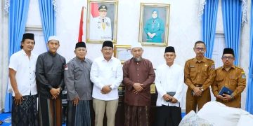 Bupati Anwar Sadat Sambut Silaturahmi Pengurus JATMAN NU Provinsi Jambi
