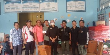 Siginjai Motor Costum Kuala Tungkal Salurkan Bantuan untuk Korban Kebakaran di Teluk Nilau