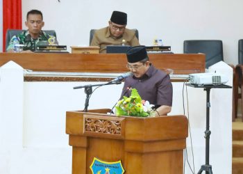 Bupati Anwar Sadat Sampaikan Jawaban atas Pandangan Umum Fraksi DPRD terhadap Ranperda Pertanggungjawaban APBD 2025 pada Rapat Paripurna Ketiga
