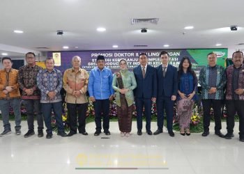 Bupati Anwar Sadat Hadiri Promosi Doktor di UI, Disertasi Green Productivity Sawit Angkat Tanjung Jabung Barat sebagai Lokasi Penelitian