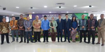 Bupati Anwar Sadat Hadiri Promosi Doktor di UI, Disertasi Green Productivity Sawit Angkat Tanjung Jabung Barat sebagai Lokasi Penelitian