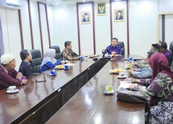 Wabup Katamso Gelar Audiensi Bersama Kepala Balai Bahasa Jambi Bahas Penguatan Bahasa dan Literasi