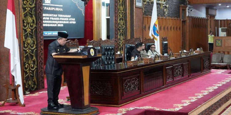 Gubernur Al Haris Jawab Pandangan Umum Fraksi DPRD: Komitmen Perkuat Tata Kelola dan Kesejahteraan Masyarakat