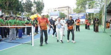 Gubernur Al Haris Buka Turnamen Tenis Antar Alumni Perguruan Tinggi ke-16 se-Indonesia di UNJA