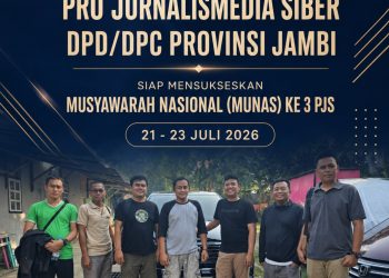 Munas ke 3, Delegasi PJS Provinsi Jambi Sore Ini Langsung Bertolak ke Jakarta