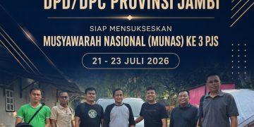 Munas ke 3, Delegasi PJS Provinsi Jambi Sore Ini Langsung Bertolak ke Jakarta