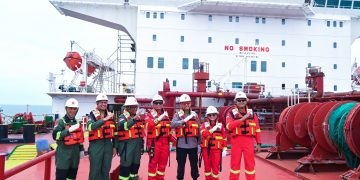 Siap Dukung Kegiatan Hulu Migas, Kapolda Jambi Kunjungi FSO 115