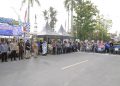 Tradisi Lomba Balap Becak Hias Semarakkan HUT RI ke-81 dan Hari Jadi ke-61 Tanjab Barat
