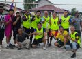 Turnamen Voli Permata Hijau Berakhir dengan Sukses, Blok DEF raih Juara 1