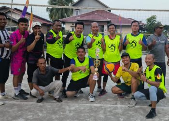 Turnamen Voli Permata Hijau Berakhir dengan Sukses, Blok DEF raih Juara 1
