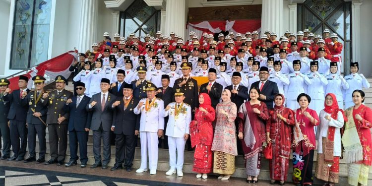 Pemprov Jambi Gelar Upacara HUT ke-81 RI: Gubernur Al Haris Tekankan Semangat Indonesia Maju 2045