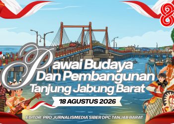 Semarak HUT ke-81 RI: Pawai Budaya dan Pembangunan di Tanjab Barat Berlangsung Meriah!