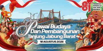 Semarak HUT ke-81 RI: Pawai Budaya dan Pembangunan di Tanjab Barat Berlangsung Meriah!