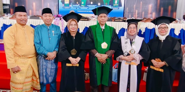 Ketua DPRD Tanjab Barat Hadiri Pengukuhan Guru Besar di UIN STS Jambi